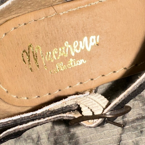 Macarena women’s bohemian woven Mexican Huarache sandal fisherman mex 27 us 10 - Picture 3 of 8